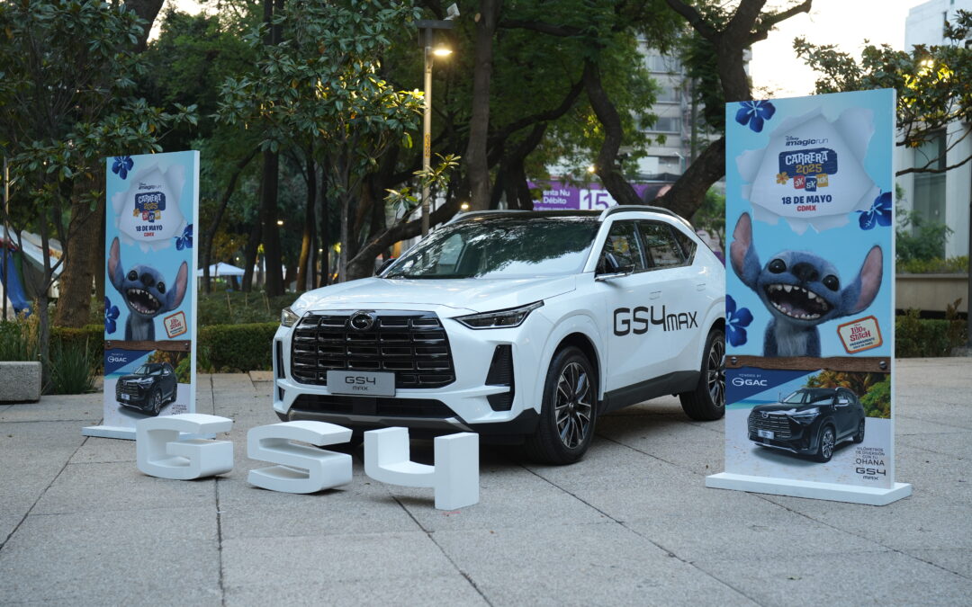 GAC se alía con Disney México y presenta SUV GS4 Max
