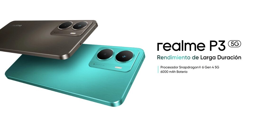 Llega a México el nuevo smartphone realme P3